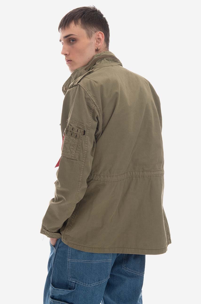 Alpha Industries jacket Huntington 176116 11 men's green color | buy on PRM