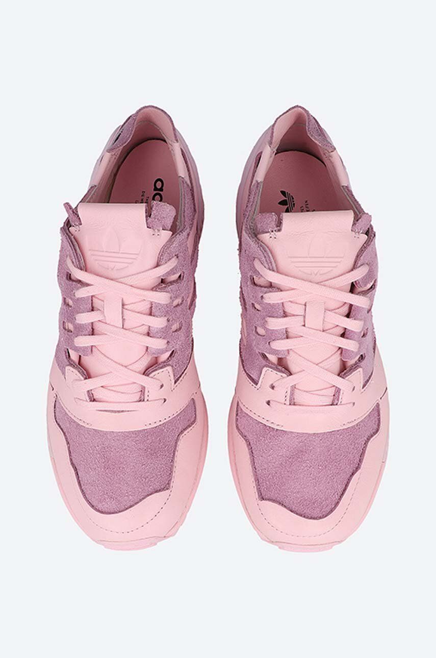 adidas Originals leather sneakers ZX 8000 Minimalist Icons pink 