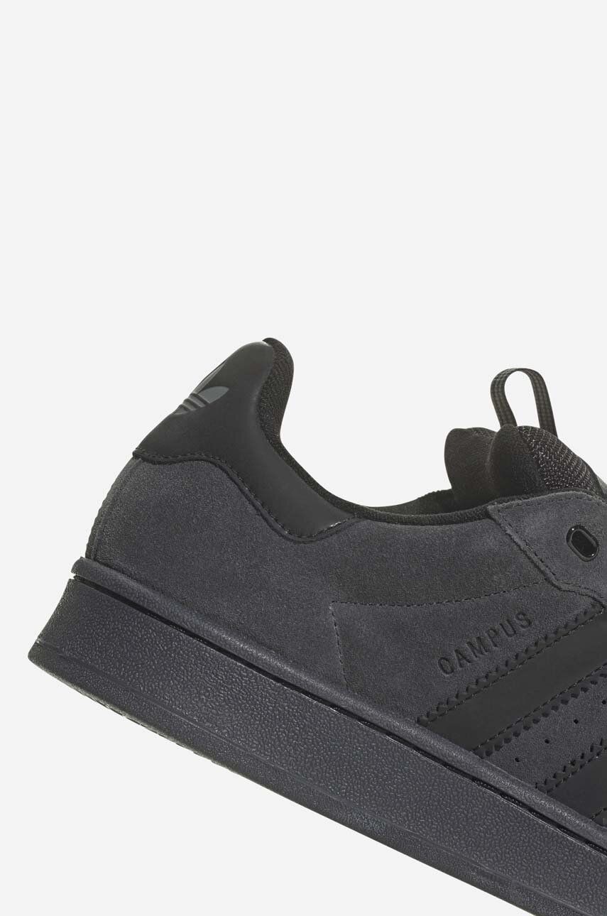 Adidas campus all hot sale black suede