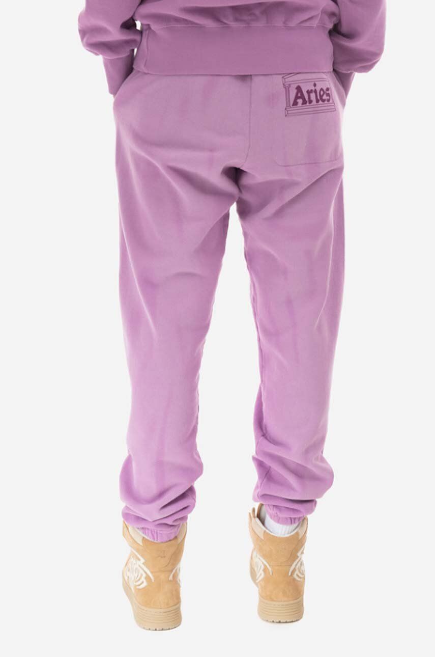 Aries joggers violet color Aries Sunbleached Premium Sweatpants