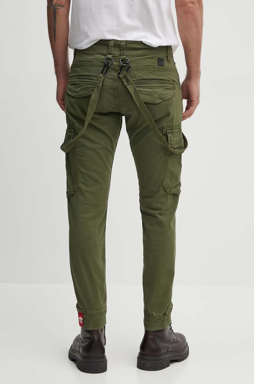 Alpha Industries trousers Utility Pant men\'s green color 128202.142 | buy  on PRM