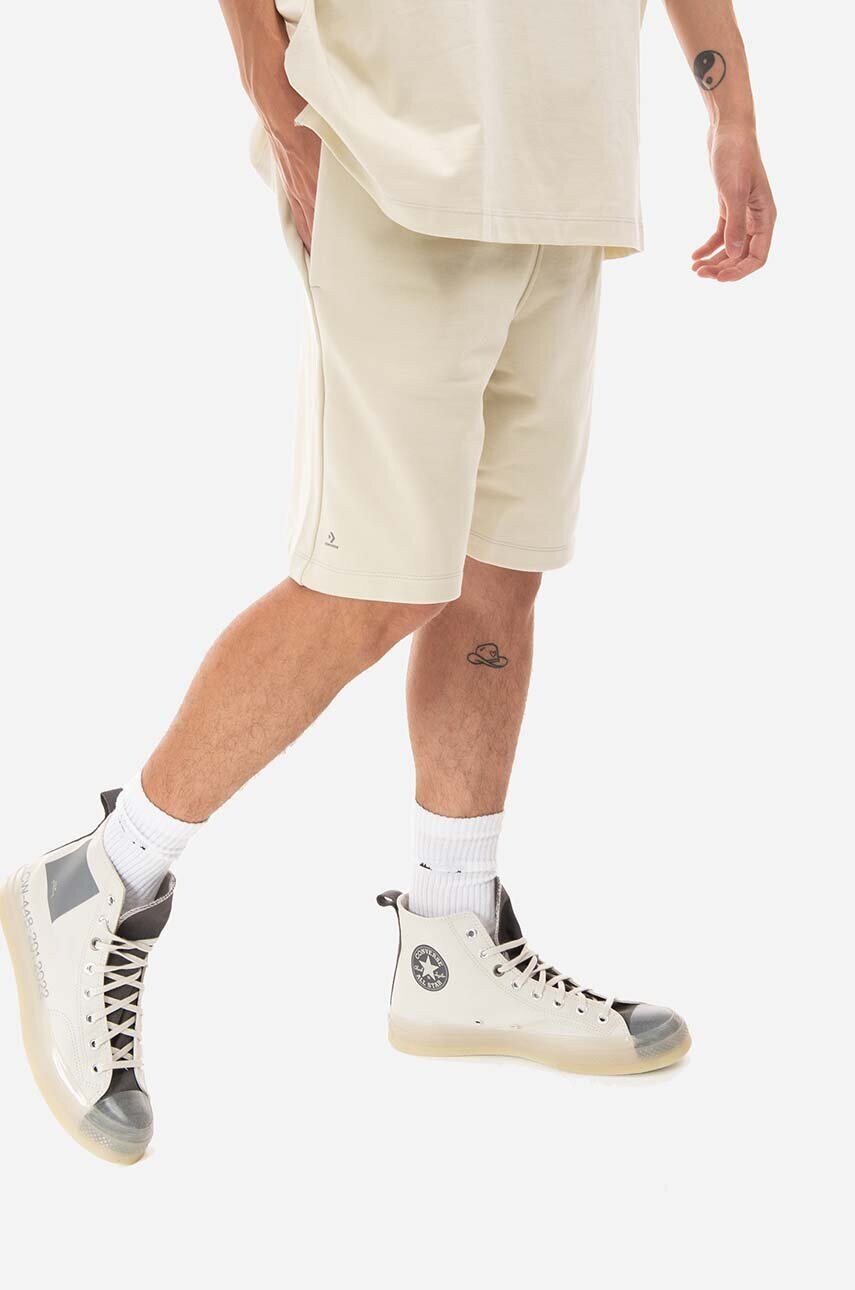 White converse shorts deals