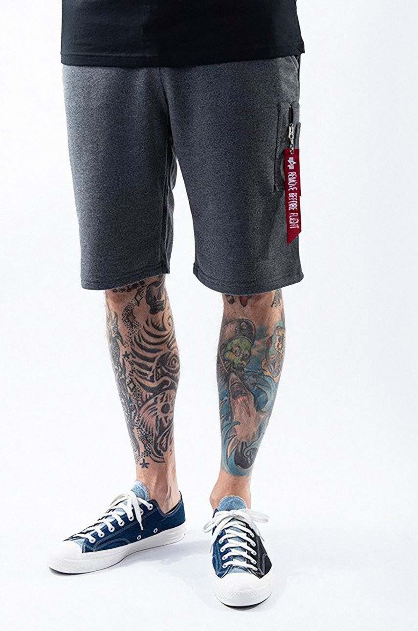 Alpha Industries shorts men\'s color | PRM buy on gray