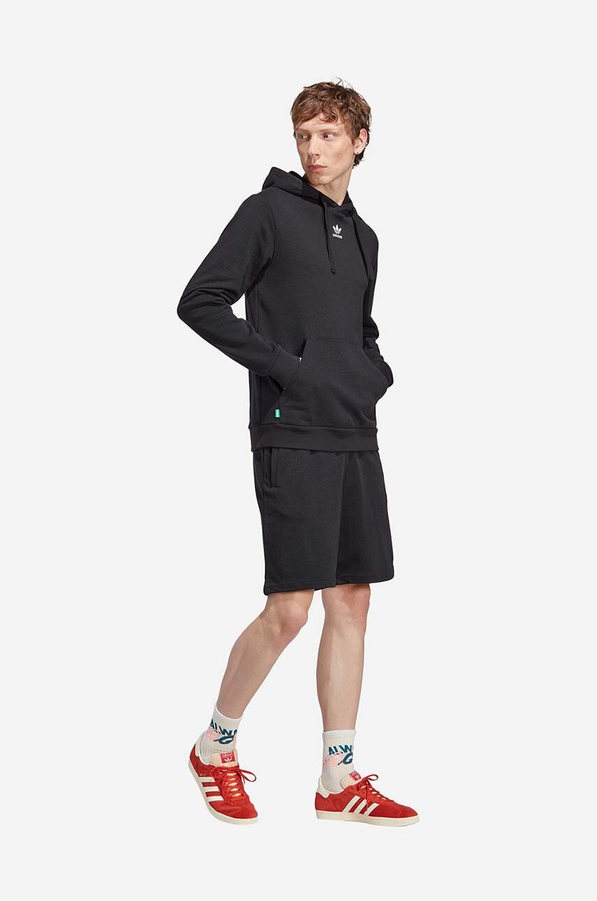 adidas shorts adidas Originals Ess+ Shorts H HR8617 men\'s black color | buy  on PRM