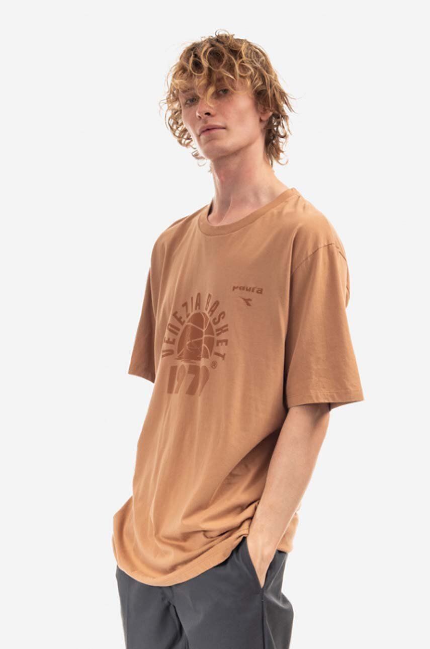 cotton T-shirt x Basket Tee brown color | buy PRM
