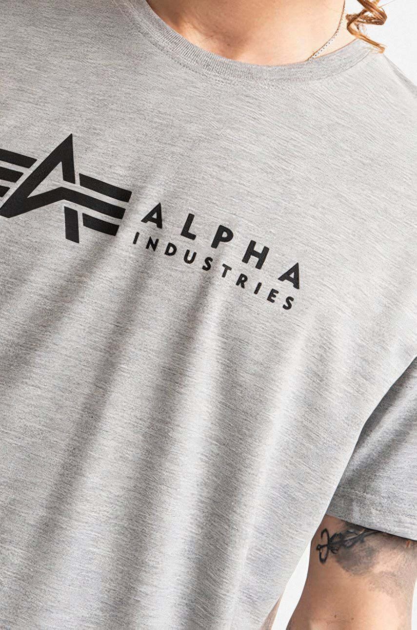 Alpha Industries cotton t-shirt Alpha Label T 2 Pack 118534.641 | buy on PRM