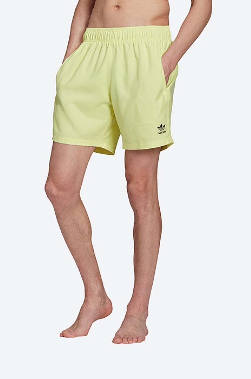 Adidas swim hotsell shorts green