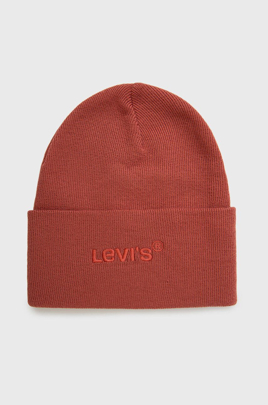 Levi's® WORDMARK BEANIE UNISEX - Bonnet - brilliant red/rouge 