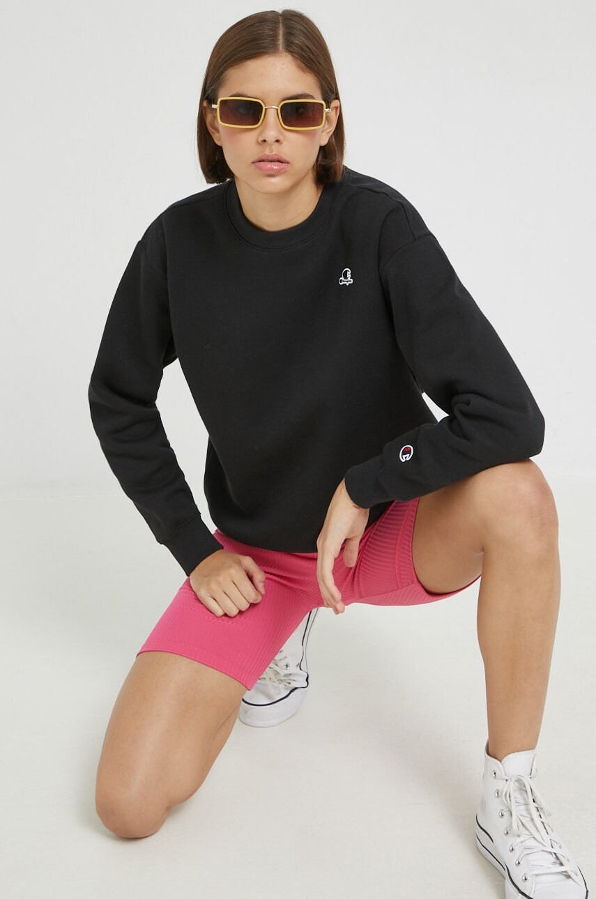 Champion sweatshirt women s black color buy on PRM