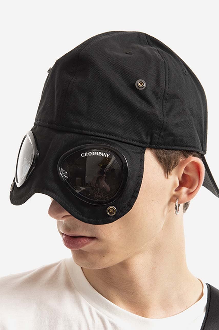Cp company baseball cap with goggles sales