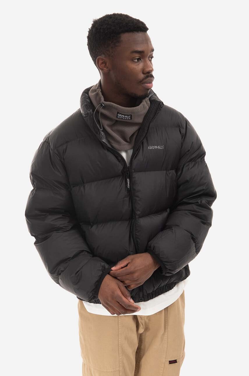 Mens black shop down jacket