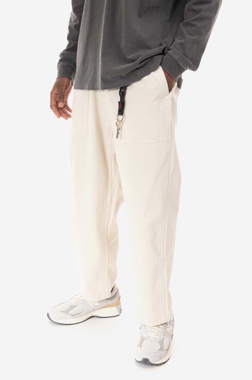 White Double Cloth Tapered Trousers - Matalan