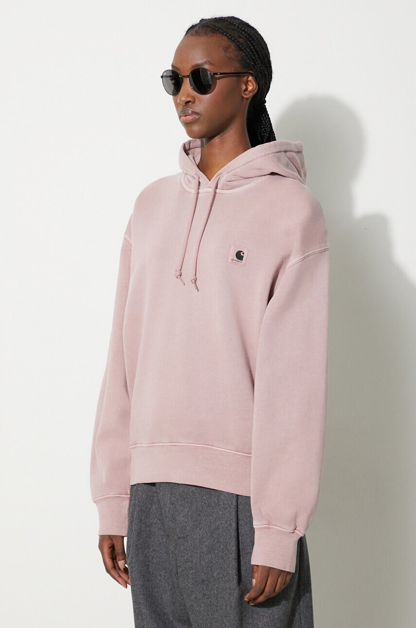 Champion women's top pink hoodie