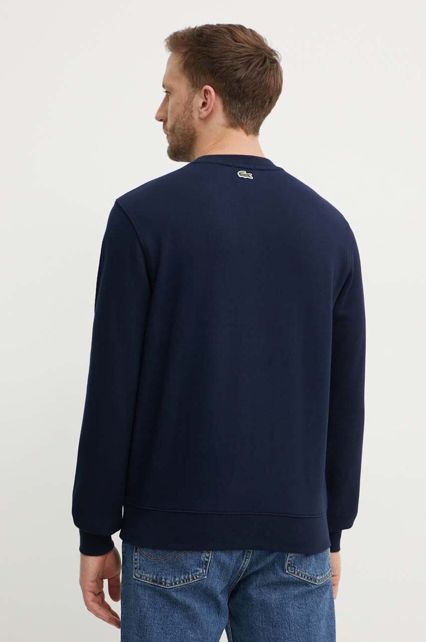 Lacoste cotton sweatshirt men\'s navy blue color | buy on PRM