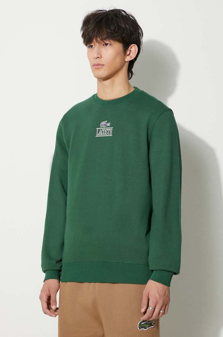 Lacoste top sweatshirt green