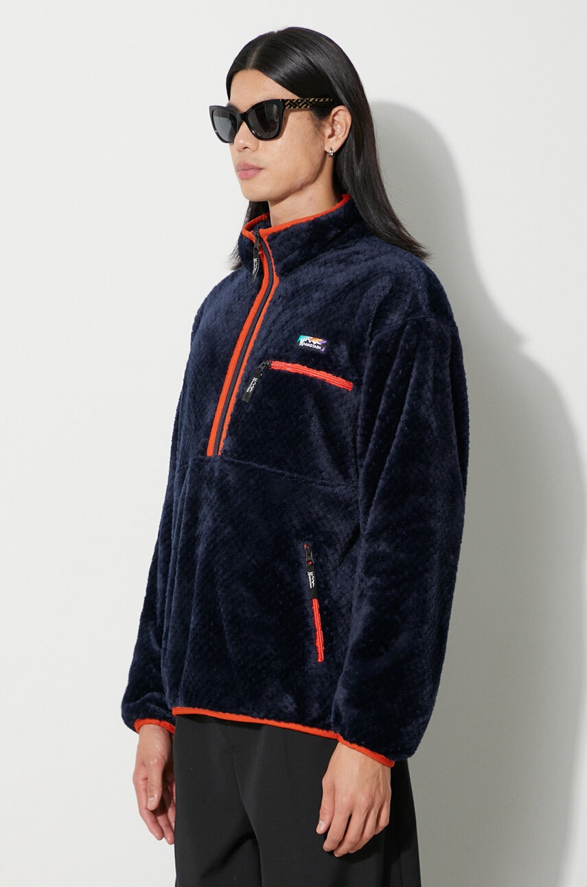 Manastash Poppy Thermal Fleece '23 navy blue color