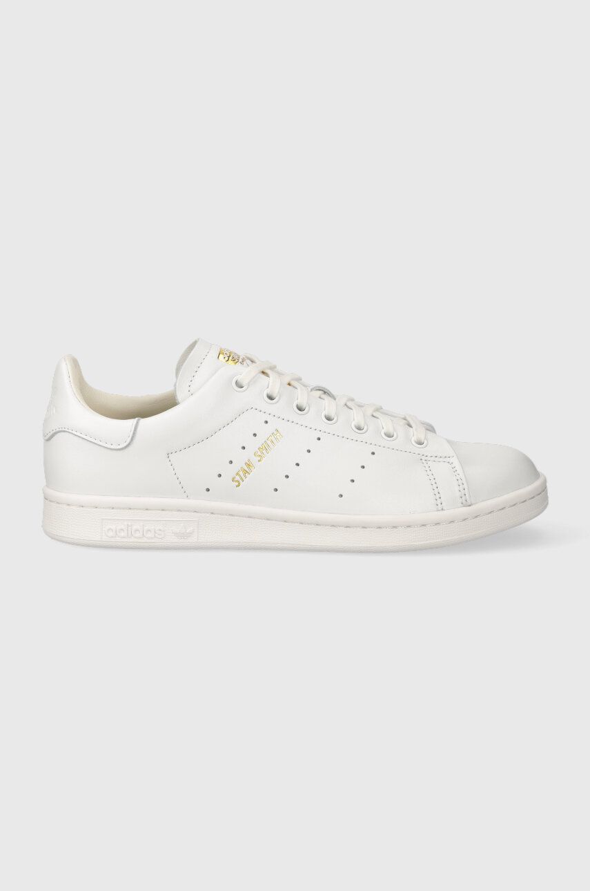 ADIDAS ORIGINALS: Stan Smith Crib sneakers in synthetic leather - White