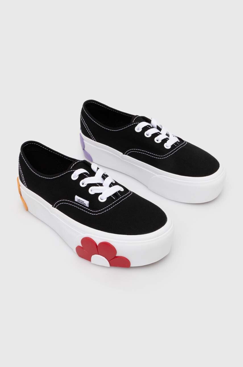 Vans plimsolls Autentic Stackform women s black color VN0005UTBMV1