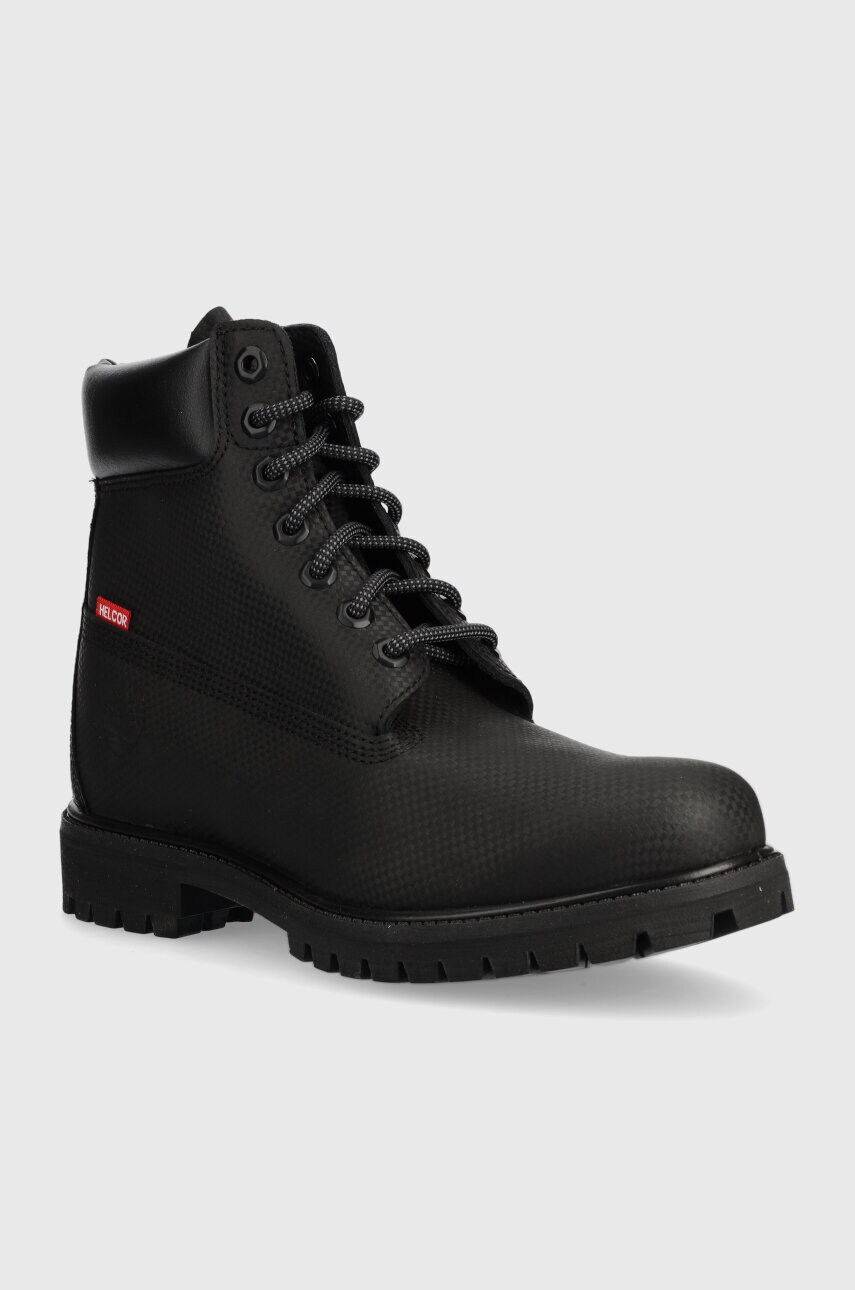 Timberland bocanci de piele 6in Premium Boot barbati culoarea
