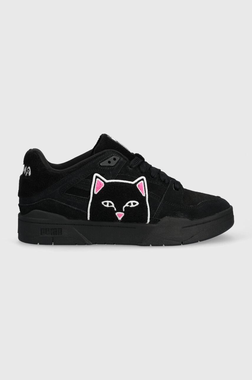 Puma suede sneakers x RIPNDIP black color at PRM US