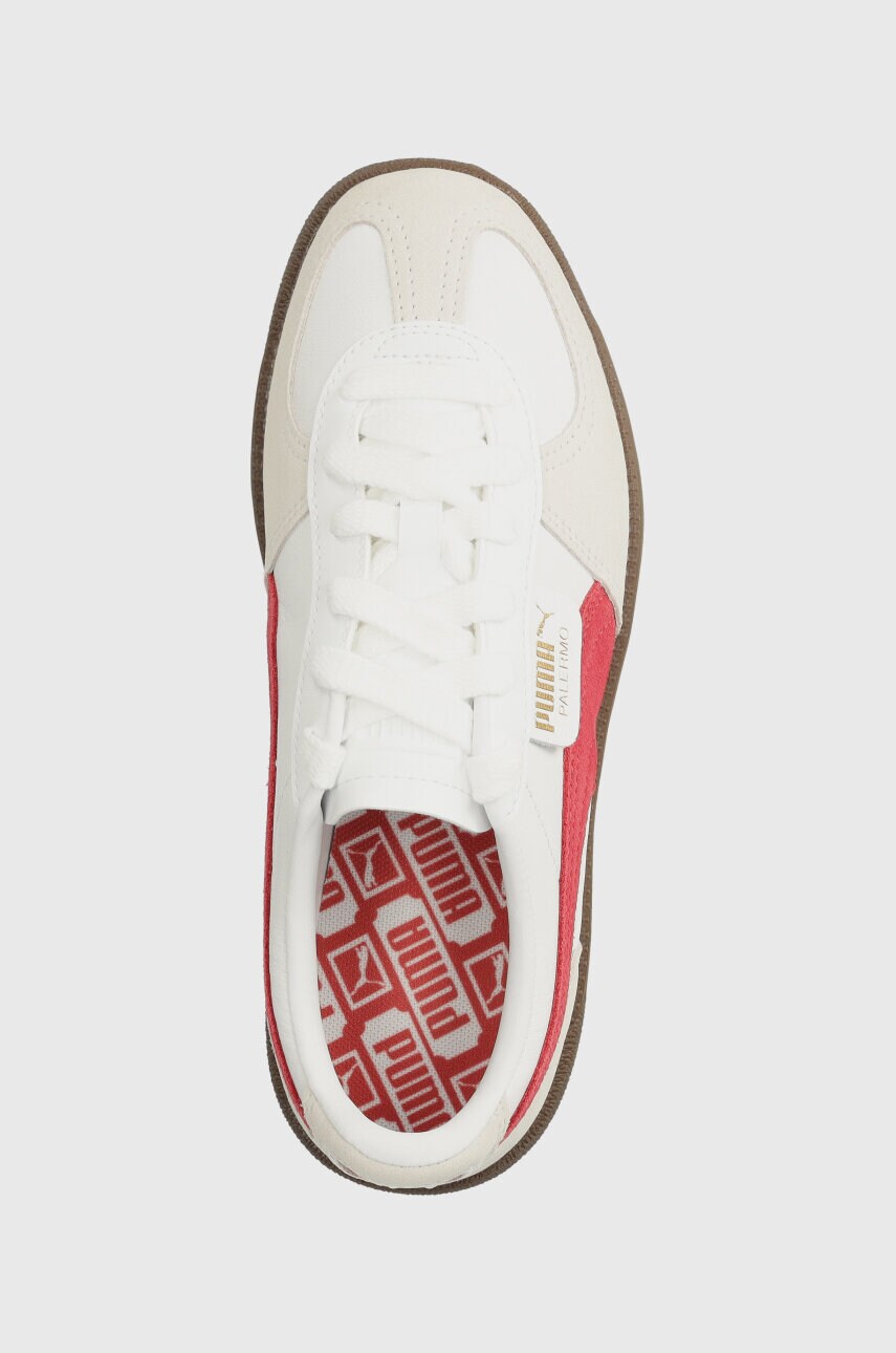 Puma leather sneakers Palermo white color 396464 at PRM US