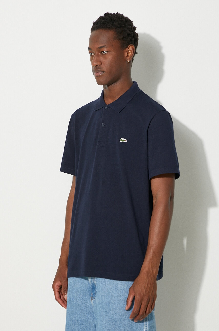Lacoste polo shirt men s navy blue color at PRM US