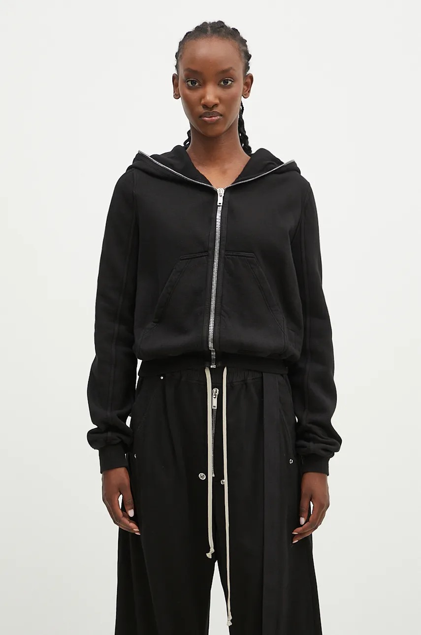 Rick Owens DRKSHDW Small Gimp Hoodie | Black | FARFETCH