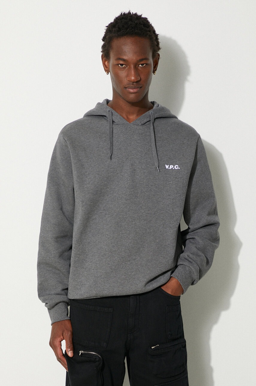 A.P.C｜HOOD/ZIP-UP (HOODIE BOXY PETIT VPC (COHBR H27917 Boxy Petit VPC hoodie | Napped organic fleece | A.P.C. Ready