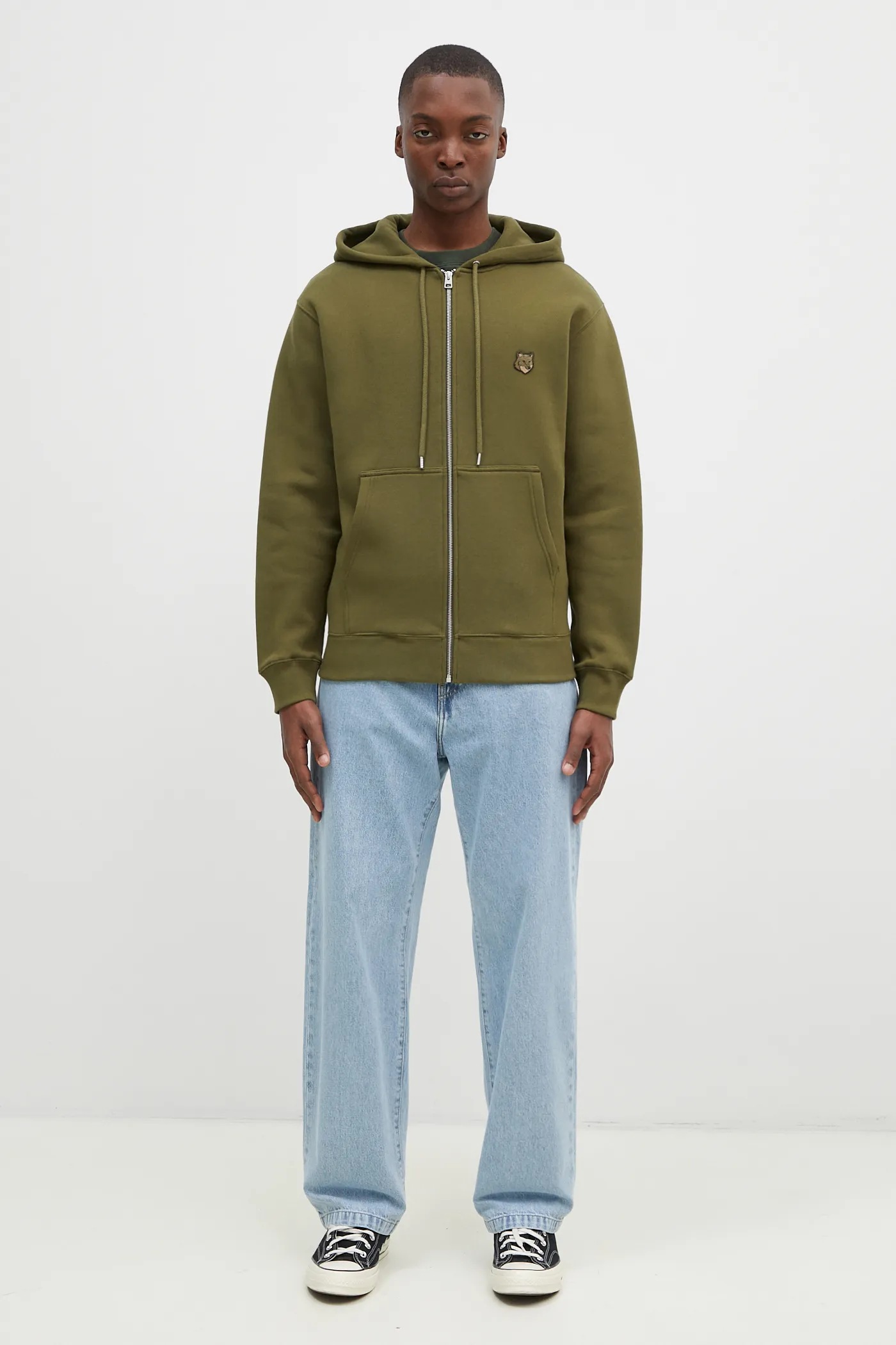 Maison Kitsuné cotton sweatshirt Bold Fox Head Patch PRM EU
