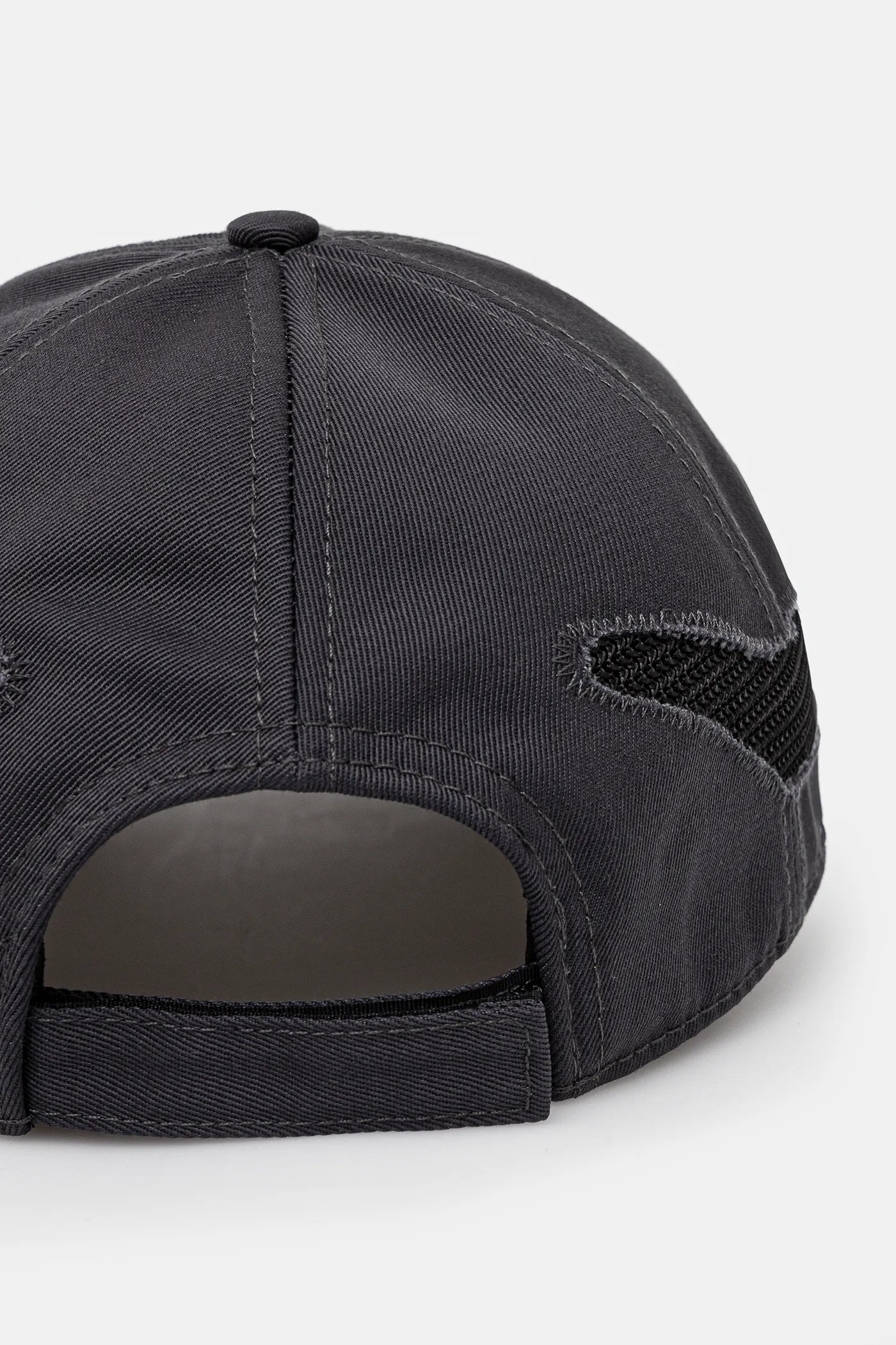 ROA baseball cap Cap 6 Panel gray color smooth RBUW219FA12