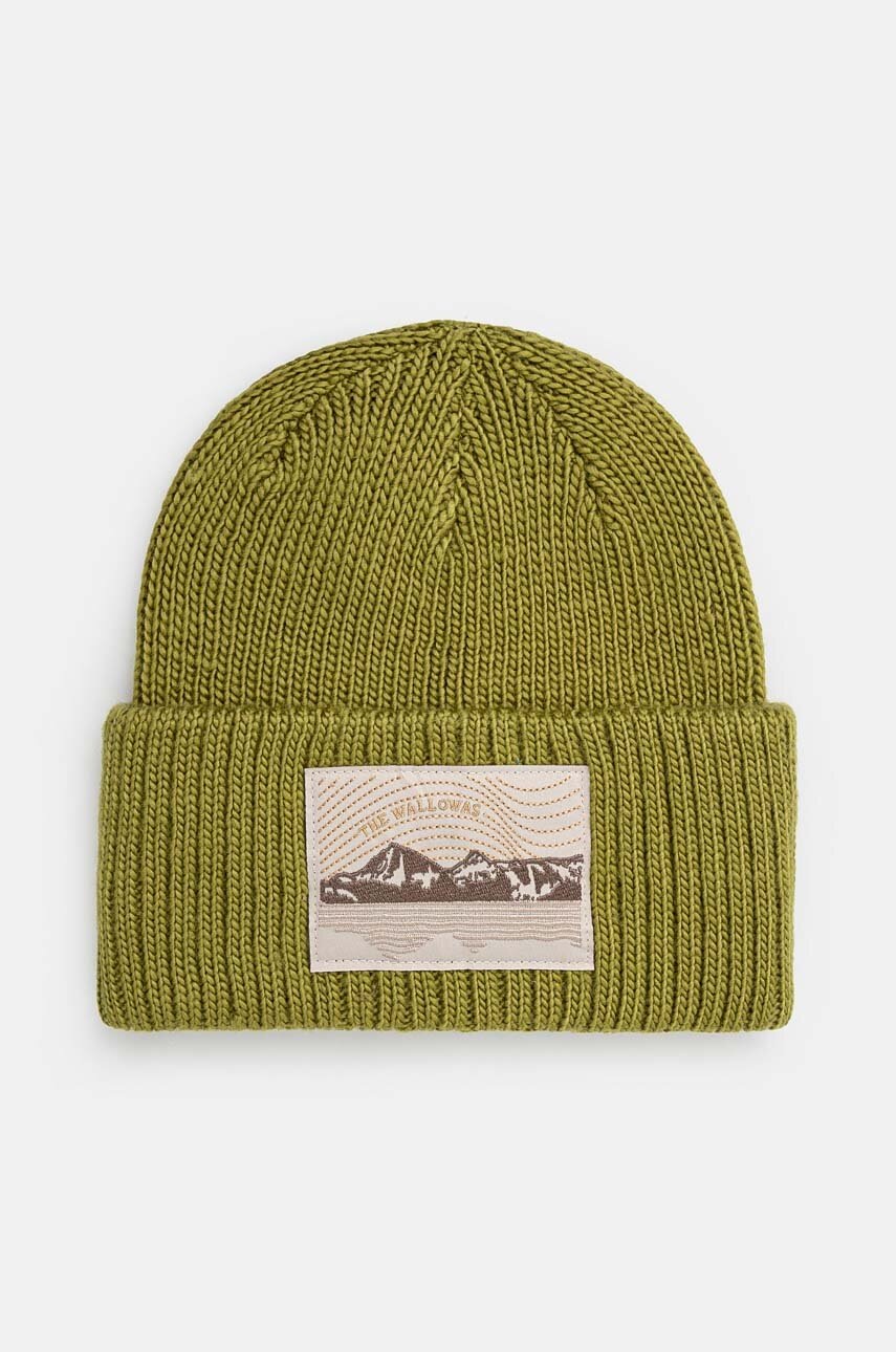 Columbia beanie Wallowa green color thick knit 2092571 at PRM US