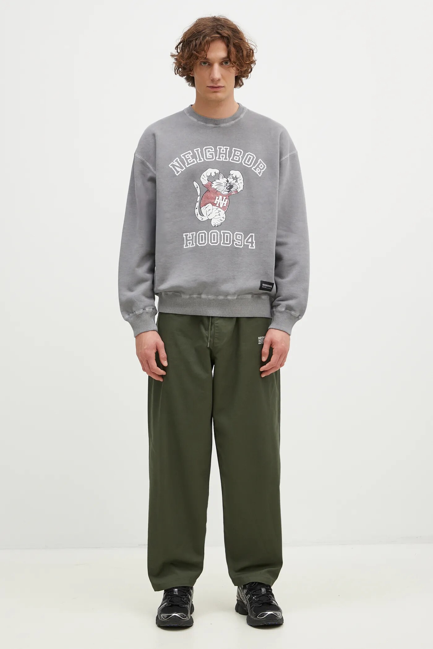 NEIGHBORHOOD cotton sweatshirt Pigment Dyed Sweat Shirt NEIGHBORHOOD cotton sweatshirt Pigment Dyed Sweat Shirt