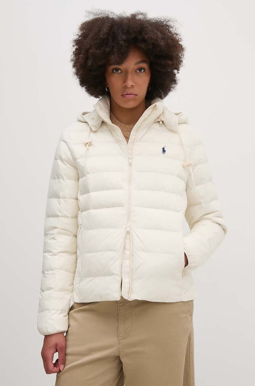 Polo Ralph Lauren jacket women s beige color 211958932 at PRM US