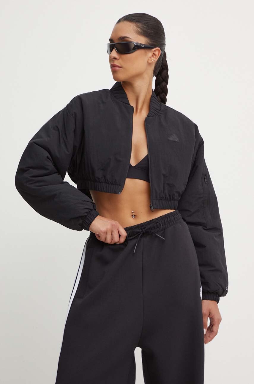 Adidas cropped bomber online