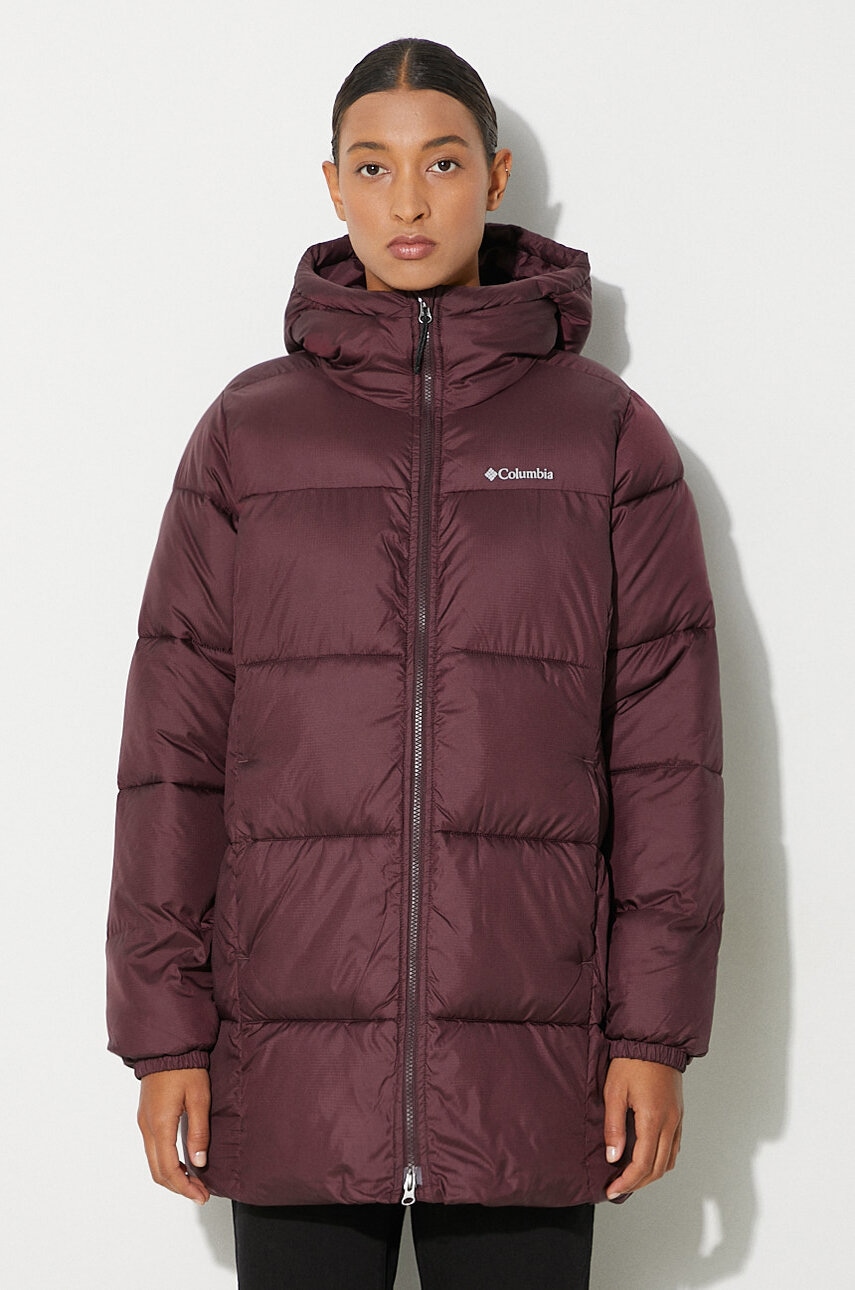 Columbia Joy Peak™ Mid Jacket Malbec MD (WK8569) at Amazon
