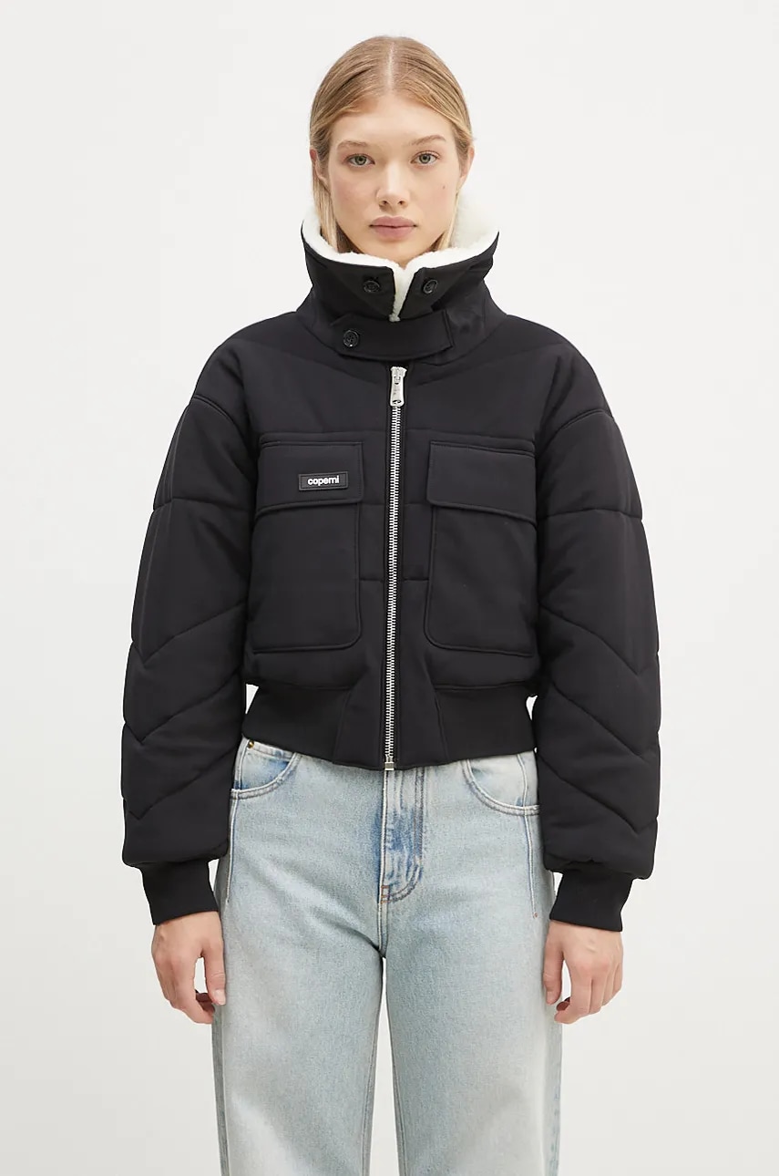 ジャケット COPERNI Women Jackets COPV78F3004 BLK BLACK Coperni jacket C+ Bomber Jacket PRM EU