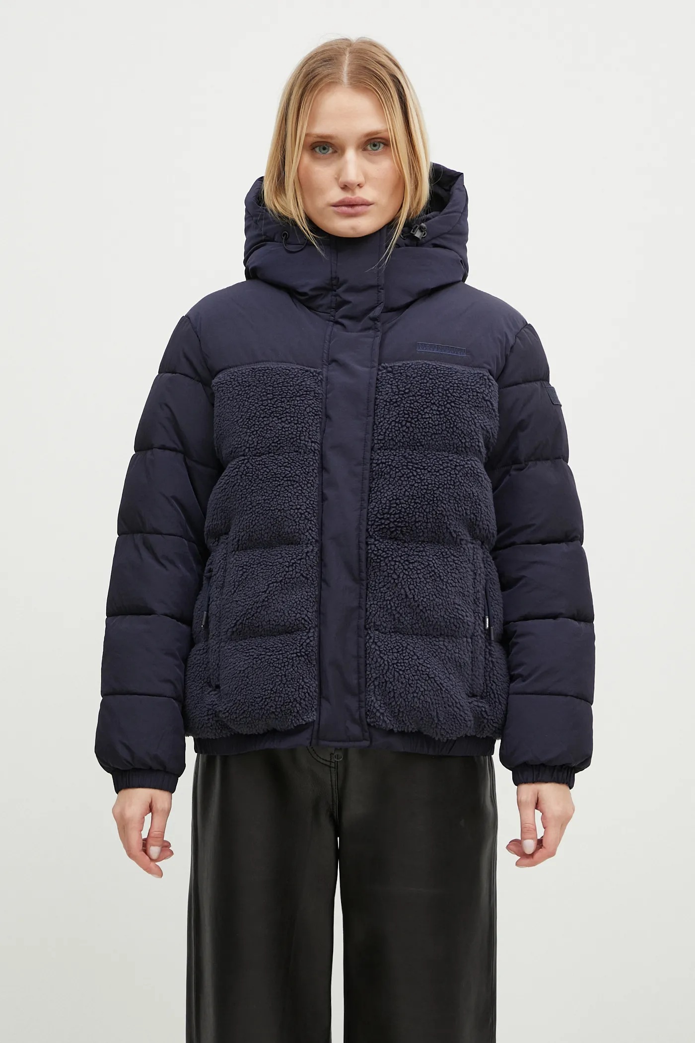 Napapijri jacket A-Claree women's navy blue color NP0A4I951761 at