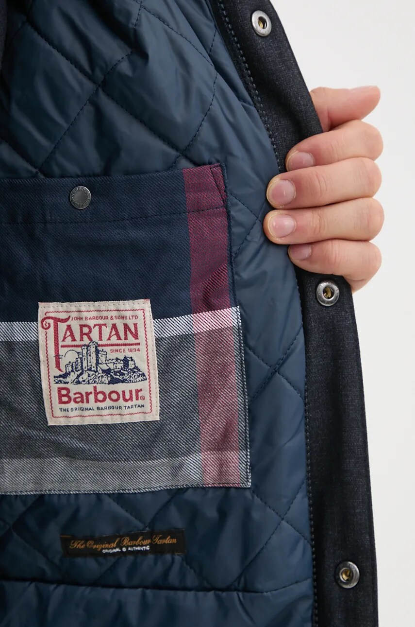 Barbour kurtka Winter Bedale Waterproof Jacket m ska kolor granatowy przej ciowa MWB1116 Answear