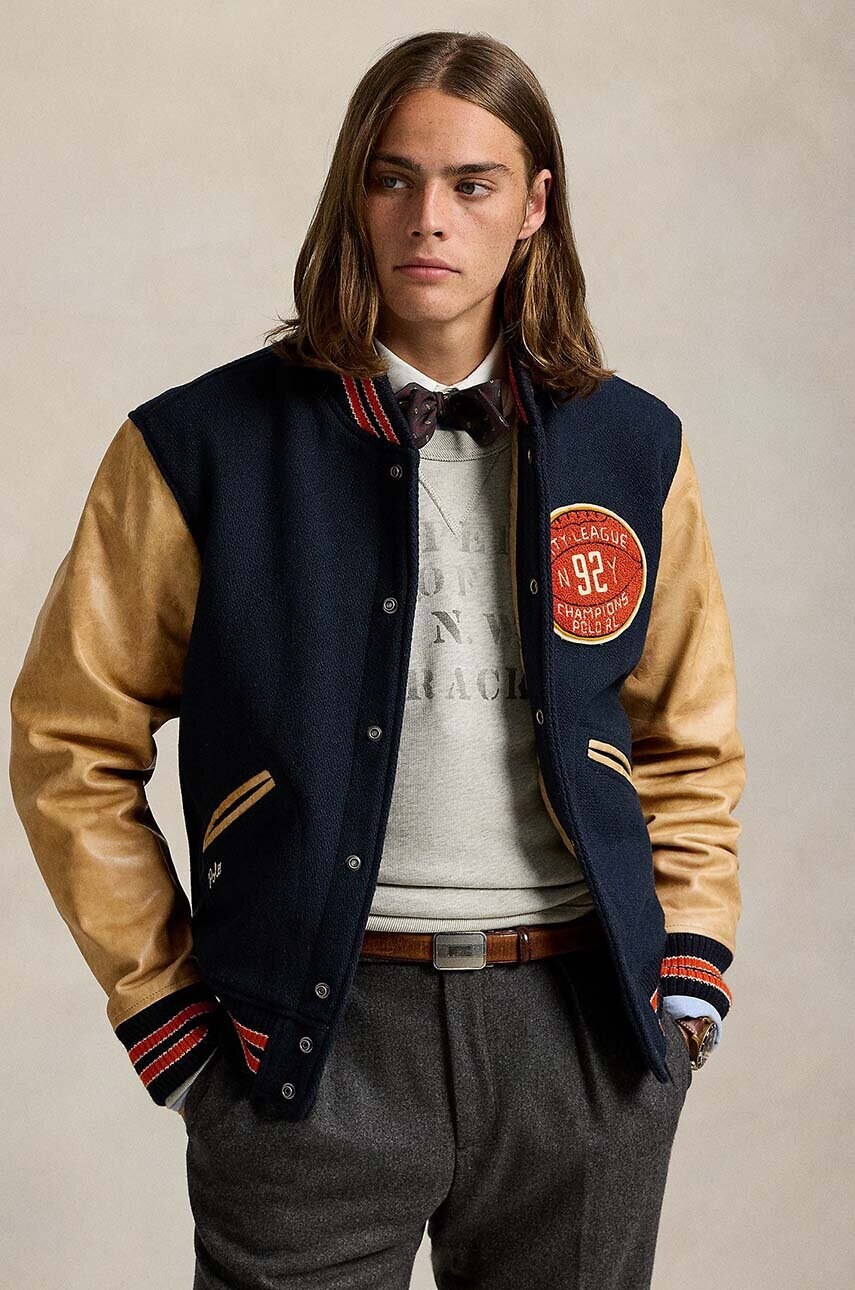 Polo Ralph Lauren bomber jacket Polo Varsity Jacket PRM EU Polo Ralph Lauren bomber jacket Polo Varsity Jacket PRM EU