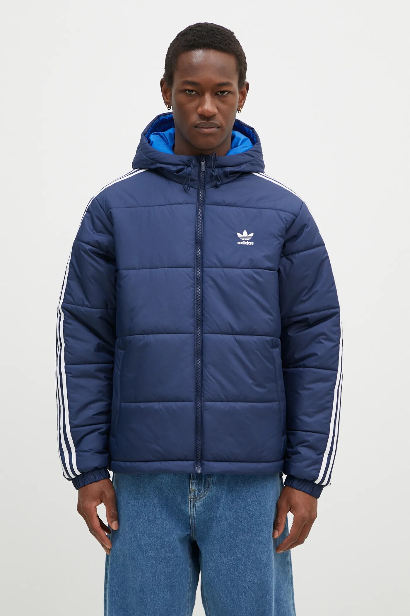 adidas Originals reversible jacket Adicolor Reversible Jacket men s navy blue color JD9073 at PRM US