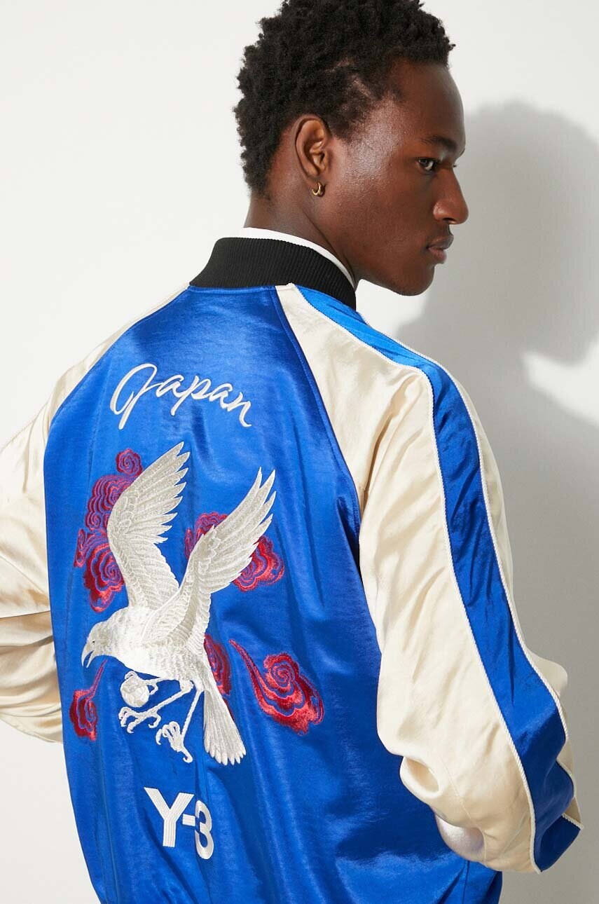 Y-3 reversible bomber jacket JFA Souvenir Jacket PRM EU Y-3 reversible bomber jacket JFA Souvenir Jacket PRM EU