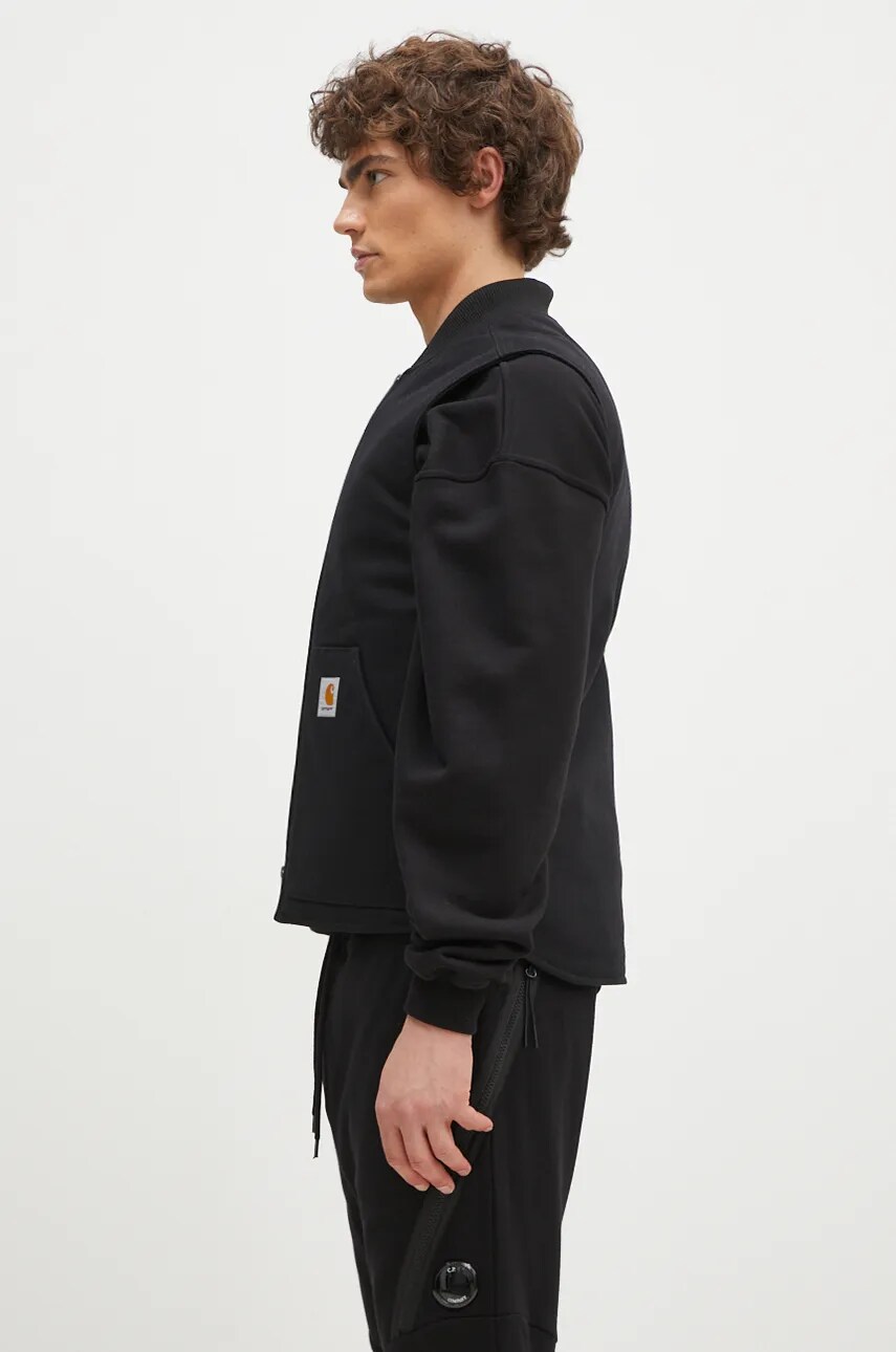 Carhartt WIP vest Classic Vest men's black color I015251 Carhartt WIP vest Classic Vest men's black color I015251