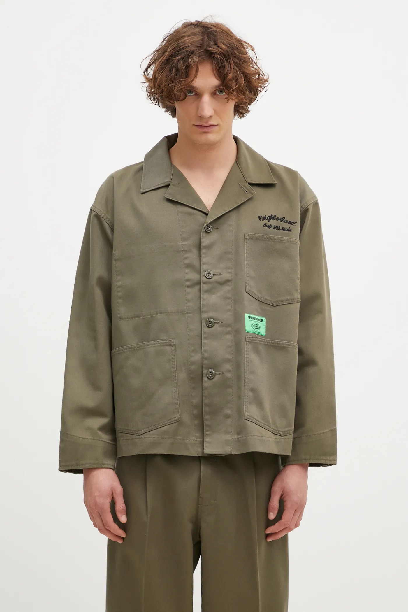 NEIGHBORHOOD jacket NEIGHBORHOOD X Dickies . Coverall Jacket NEIGHBORHOOD jacket NEIGHBORHOOD X Dickies . Coverall Jacket