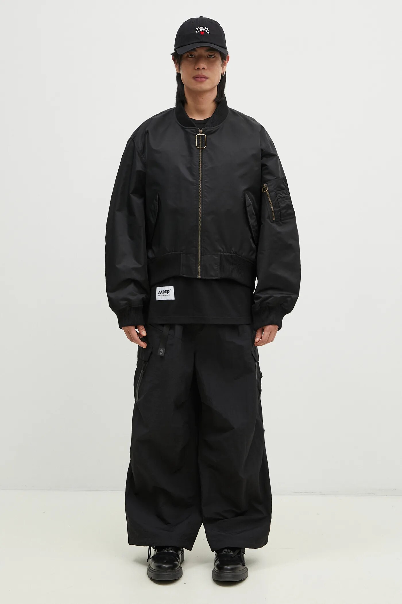 JW Anderson bomber jacket Curved Hem Bomber Jacket PRM EU