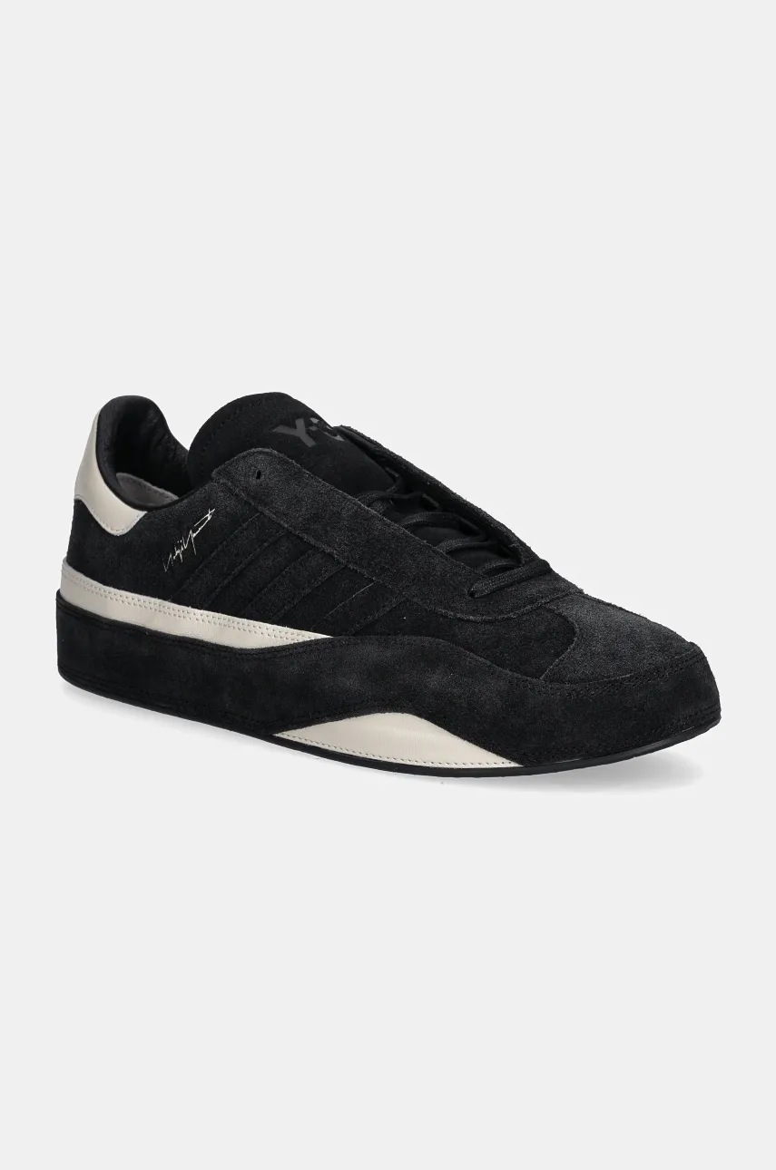 Y-3 suede sneakers Gazelle black color JH8925 at PRM US