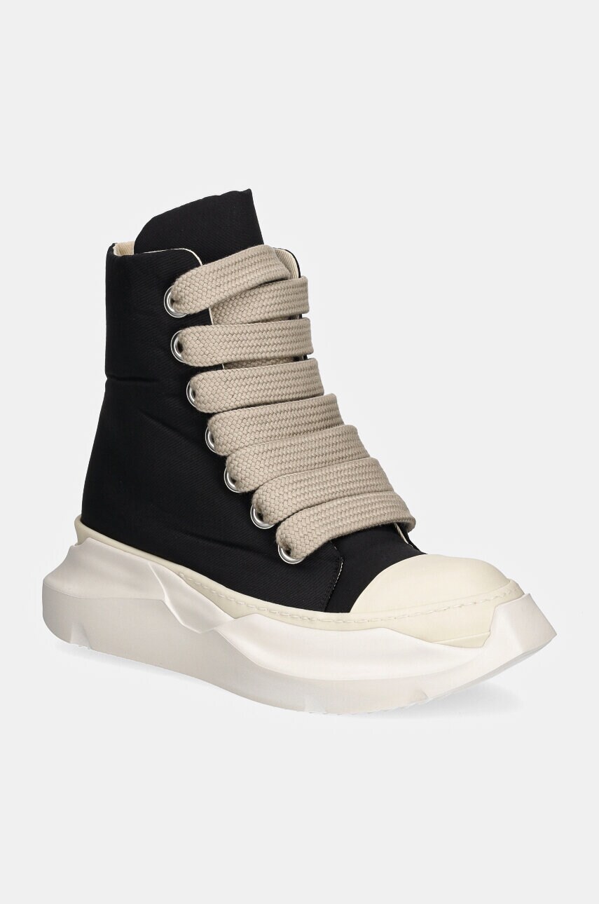 Rick Owens trainers Jumbo Laces Abstract Sneak men's black Rick Owens trainers Jumbo Laces Abstract Sneak men's black