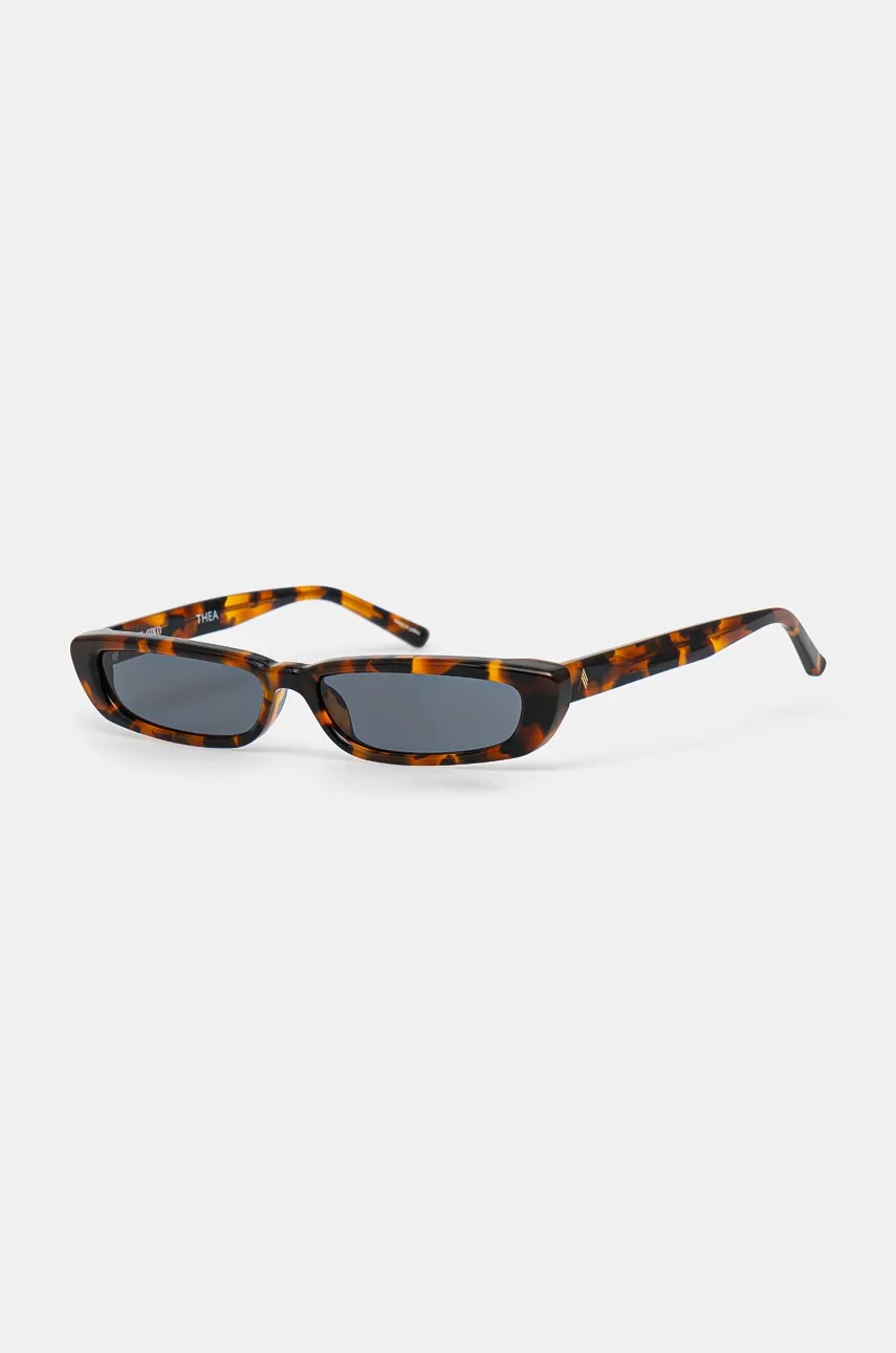 サングラス THE ATTICO Sunglasses ATTICO3C32SUN GREENYELLOWBROWN The Attico Mini Marfa Frame - Green – Kith
