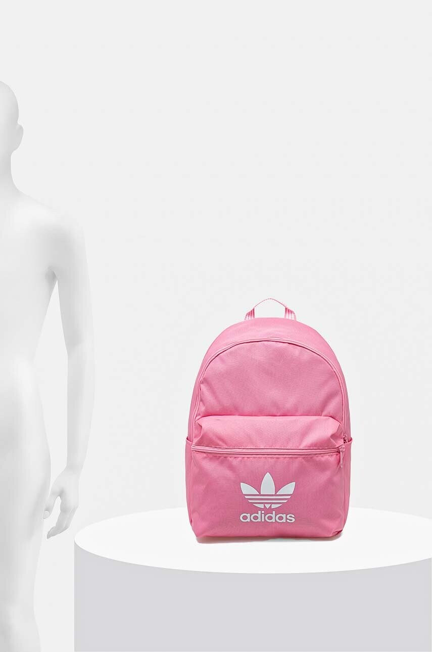 Adidas classic trefoil backpack pink sales