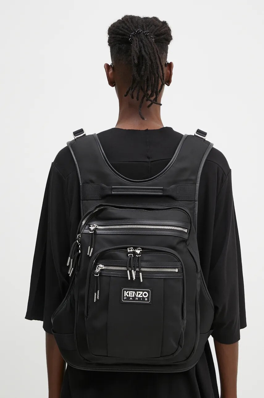 Black kenzo backpack online