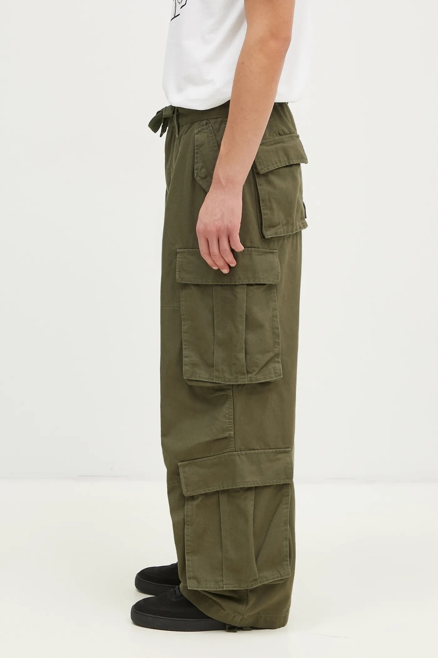 【新品】GREENCLOTHING 4POCKTS PANTS ZZwxWA Athletic Cropped Pants for Women, Women'S Loose Solid